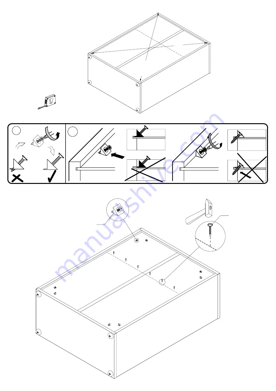 Forte Regal KFLR321 Assembling Instruction Download Page 12