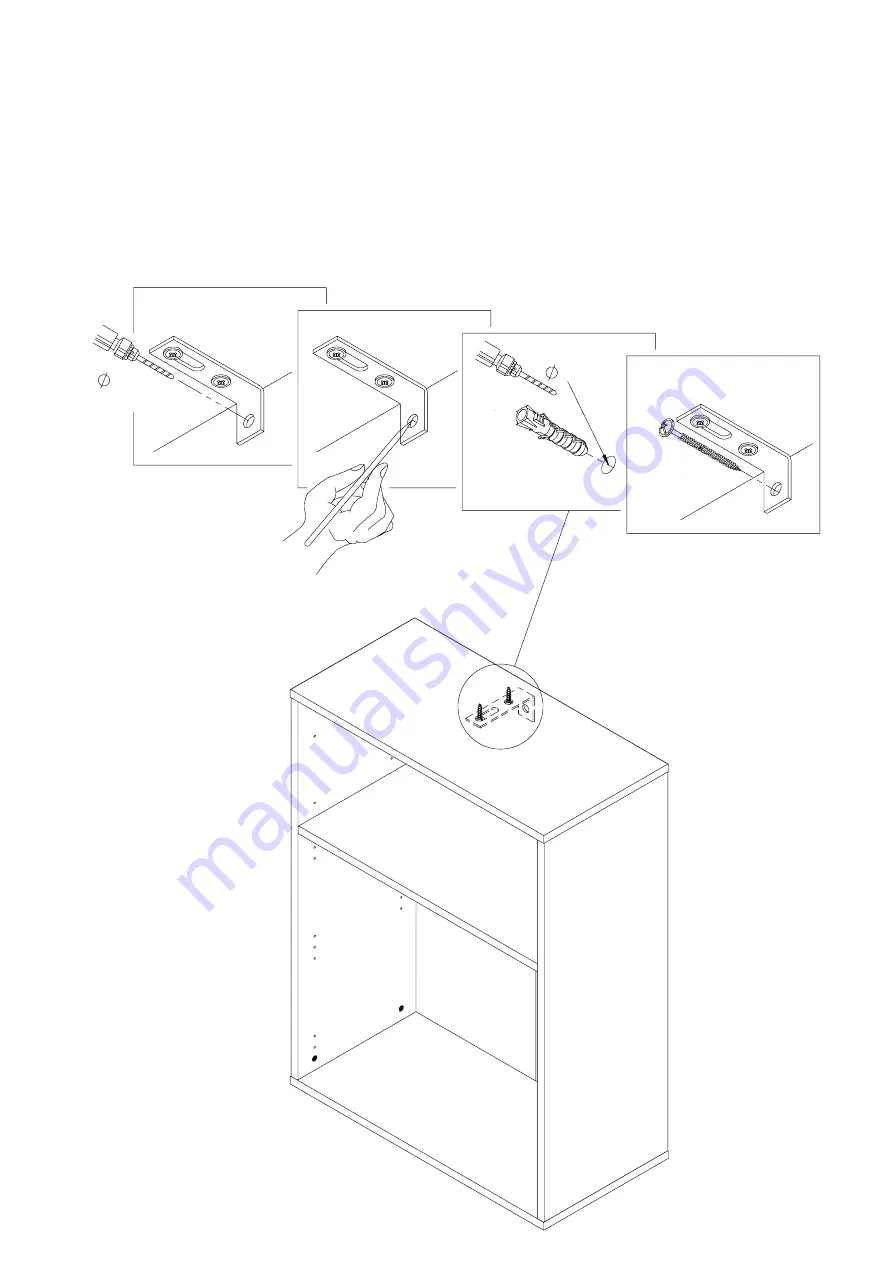 Forte Regal KFLR321 Assembling Instruction Download Page 15