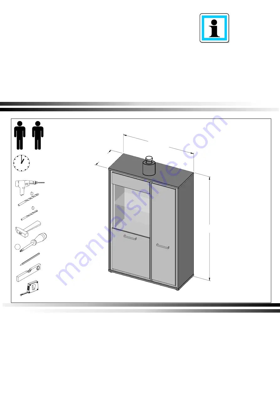 Forte RGMV623L Assembling Instruction Download Page 1