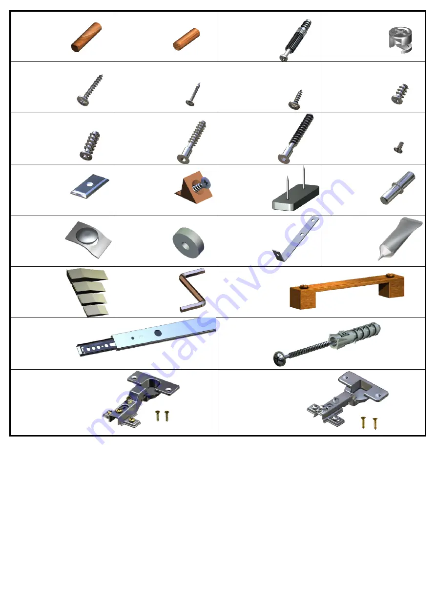 Forte RNCK241 Assembling Instruction Download Page 6