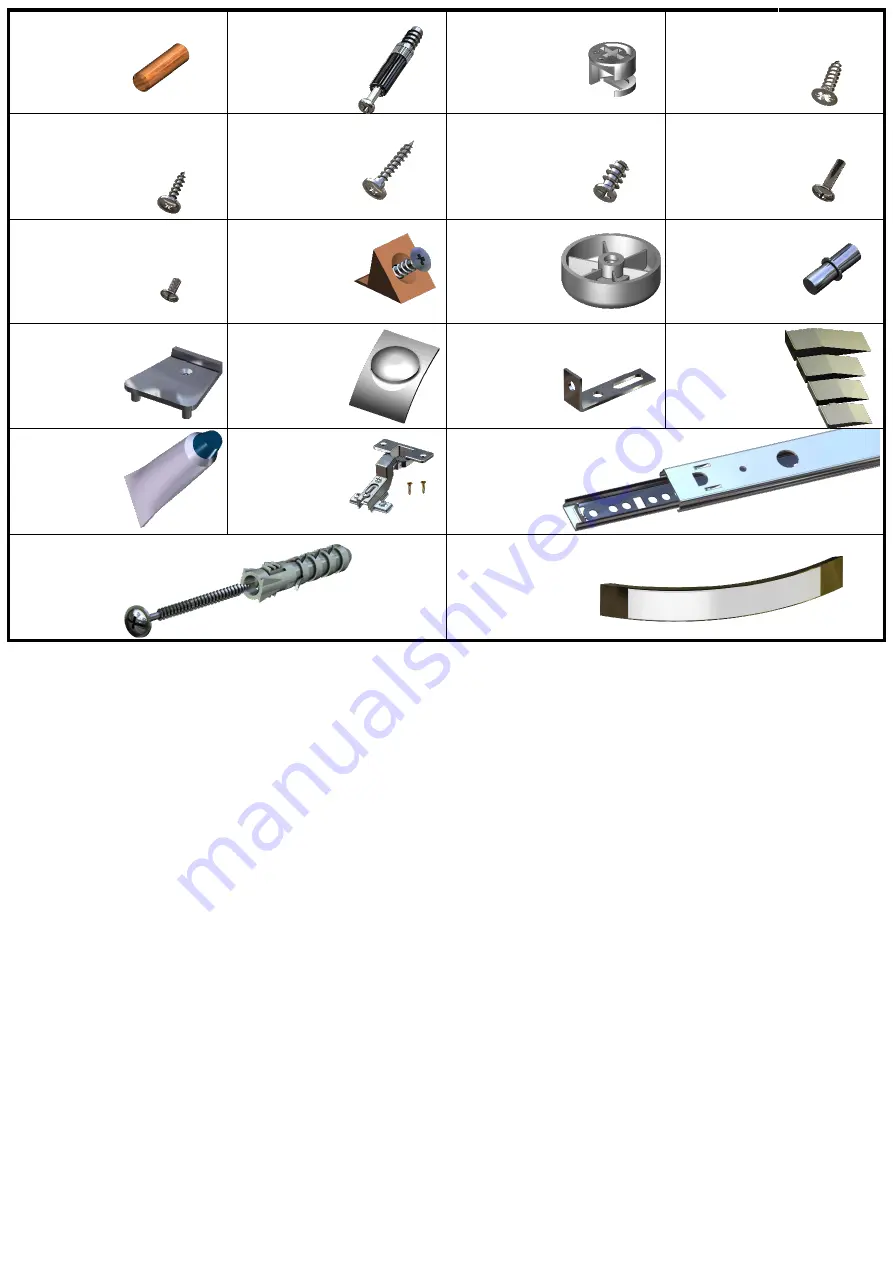 Forte RONDINO RDIK221T Assembling Instruction Download Page 3