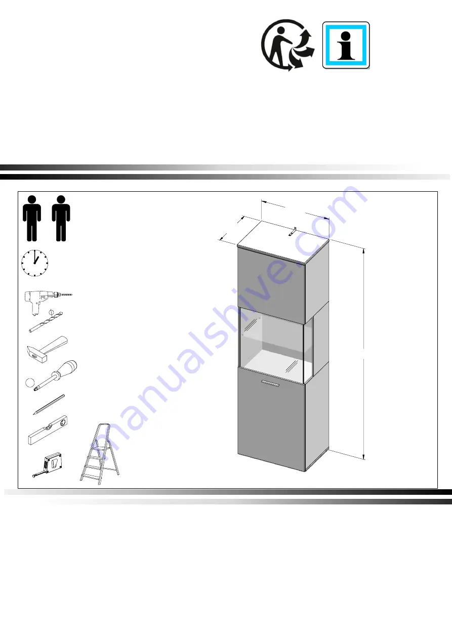 Forte RQNV711L Assembling Instruction Download Page 1