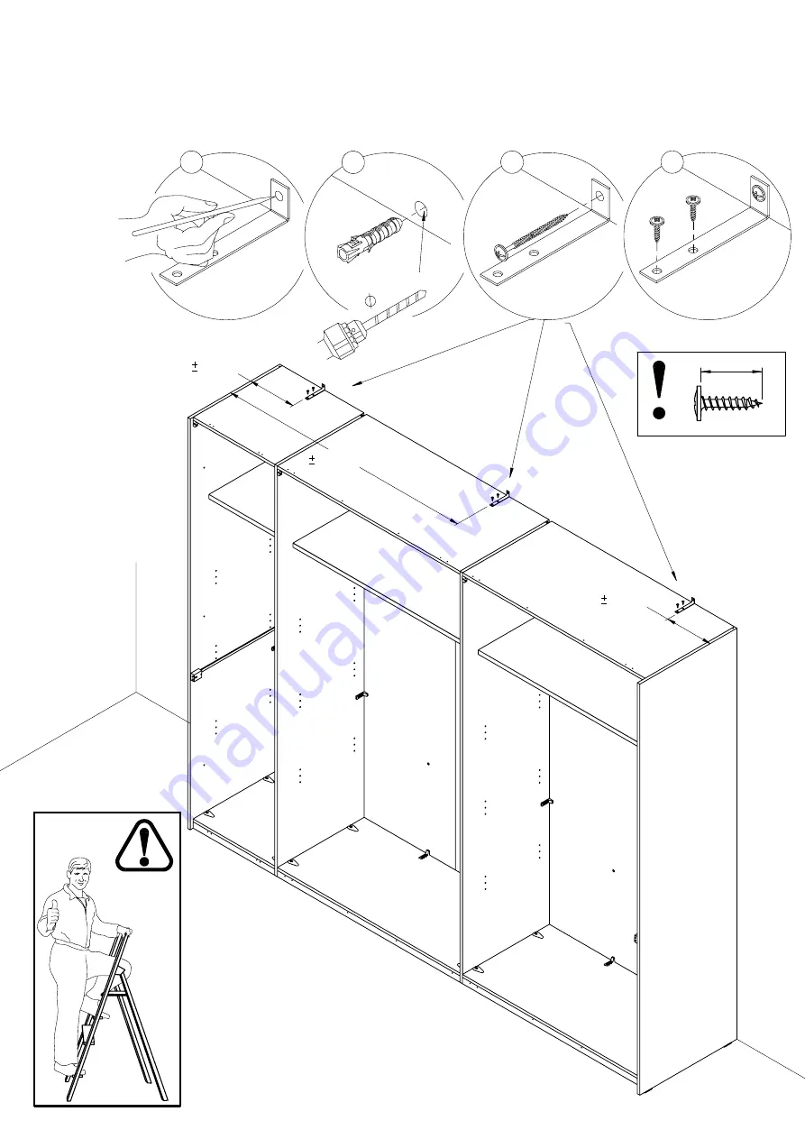 Forte Selly YLSS12414B Assembling Instruction Download Page 34