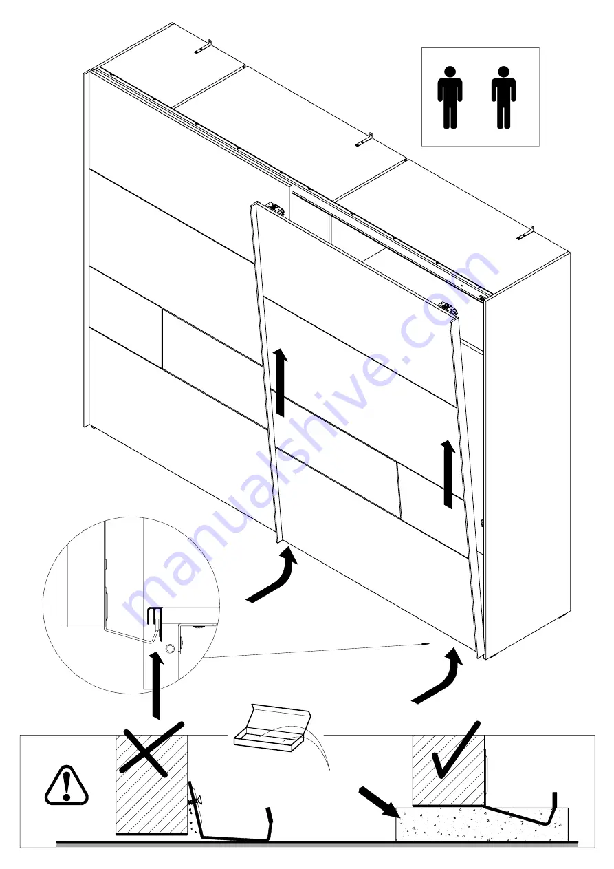 Forte Selly YLSS12414B Assembling Instruction Download Page 58