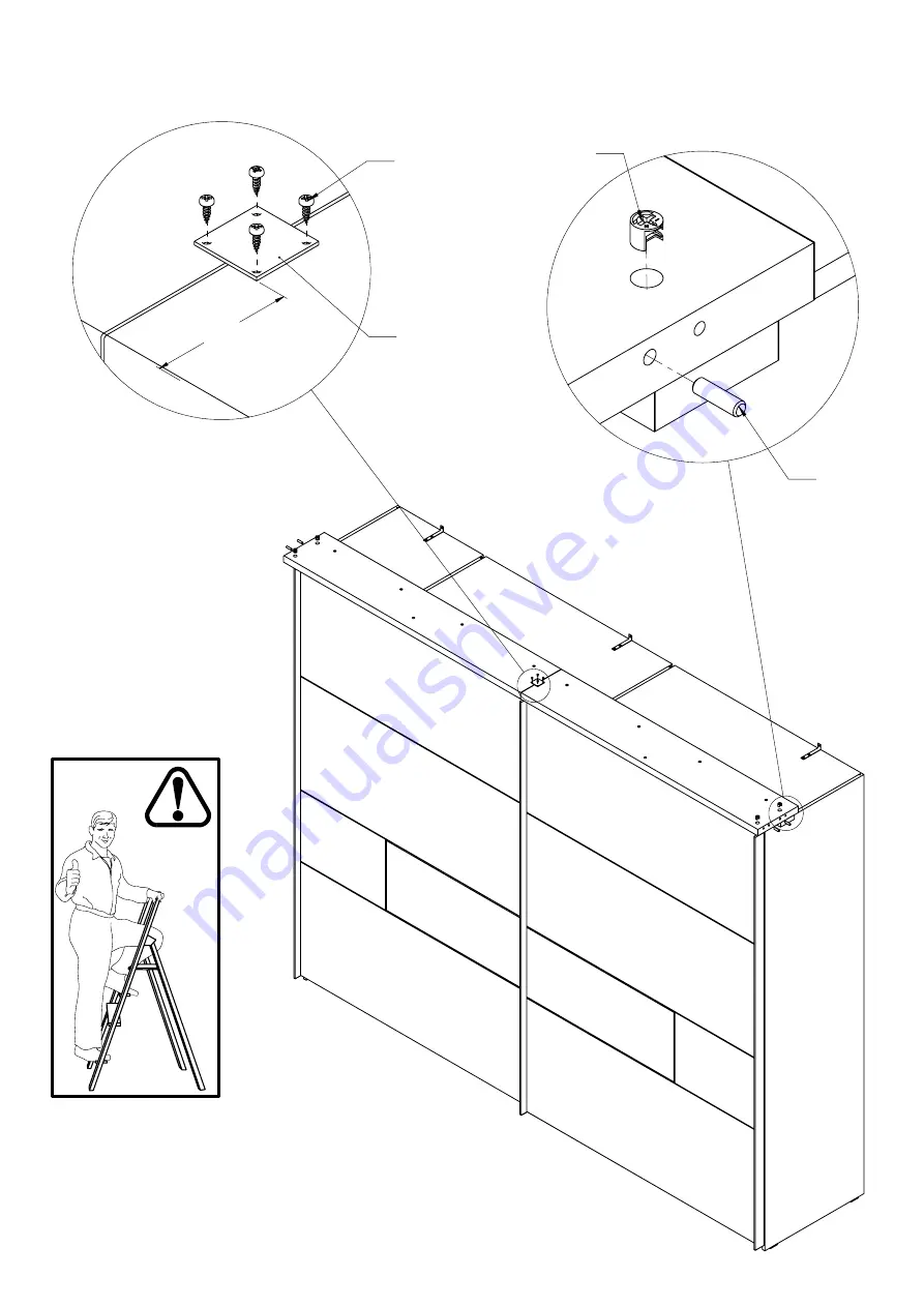 Forte Selly YLSS12414B Assembling Instruction Download Page 63