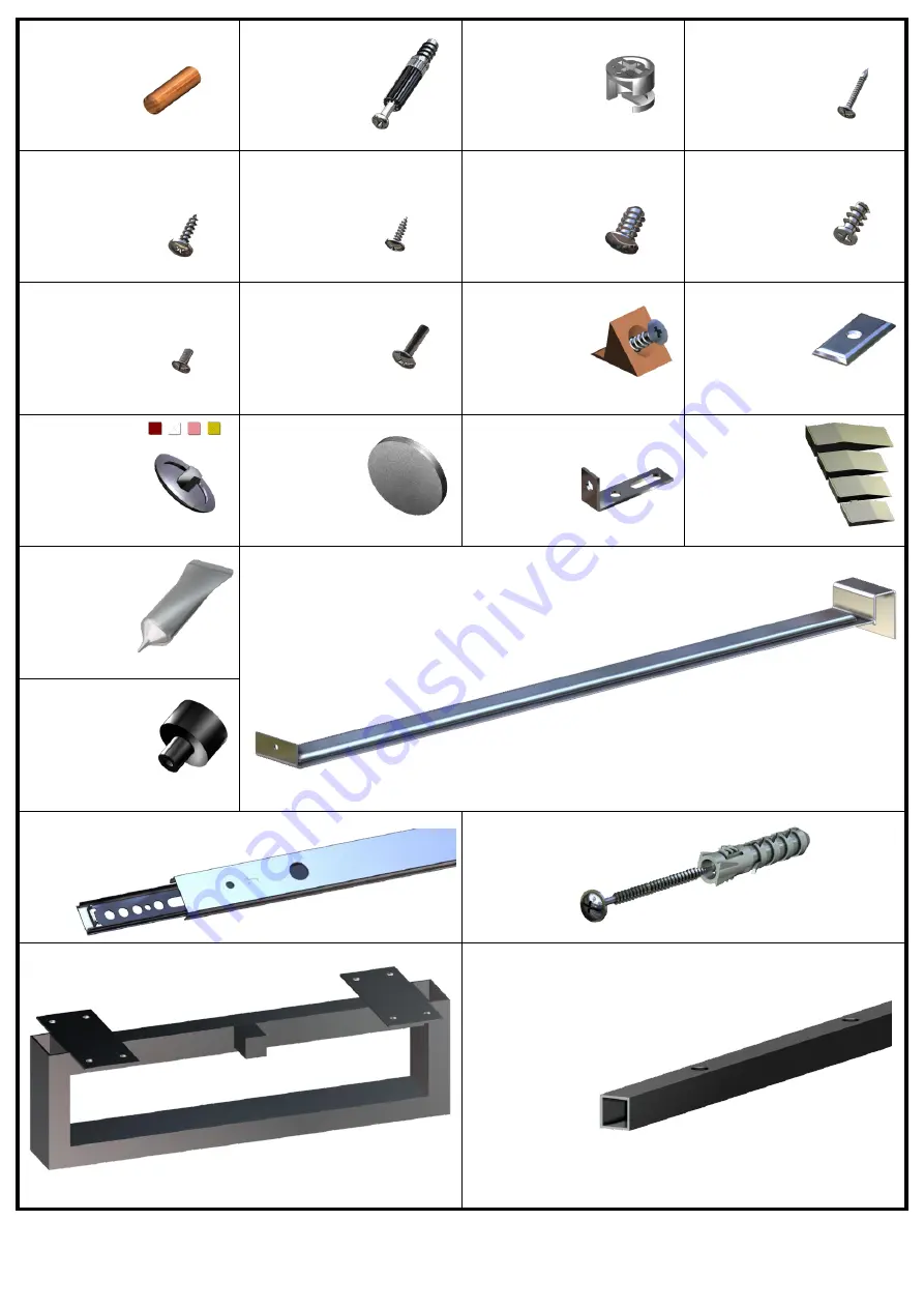 Forte SEWK211 Assembly Instructions Manual Download Page 7