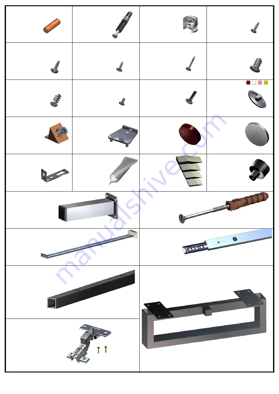 Forte SEWT142 Assembling Instruction Download Page 7