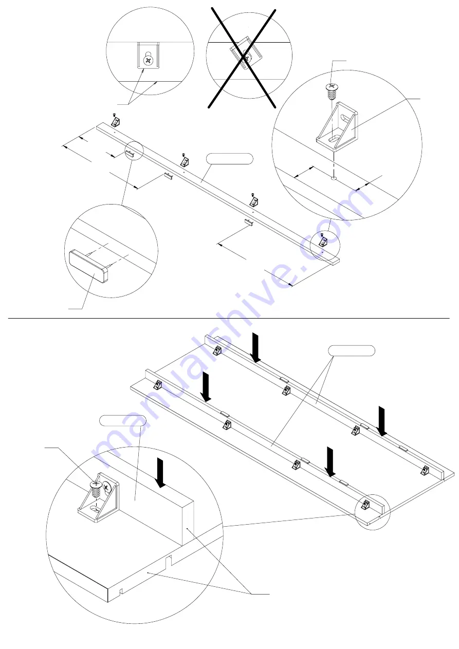 Forte SFNS731 Assembling Instruction Download Page 8