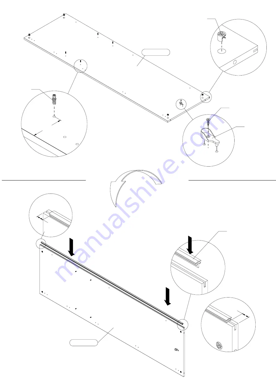 Forte SFNS731 Assembling Instruction Download Page 12