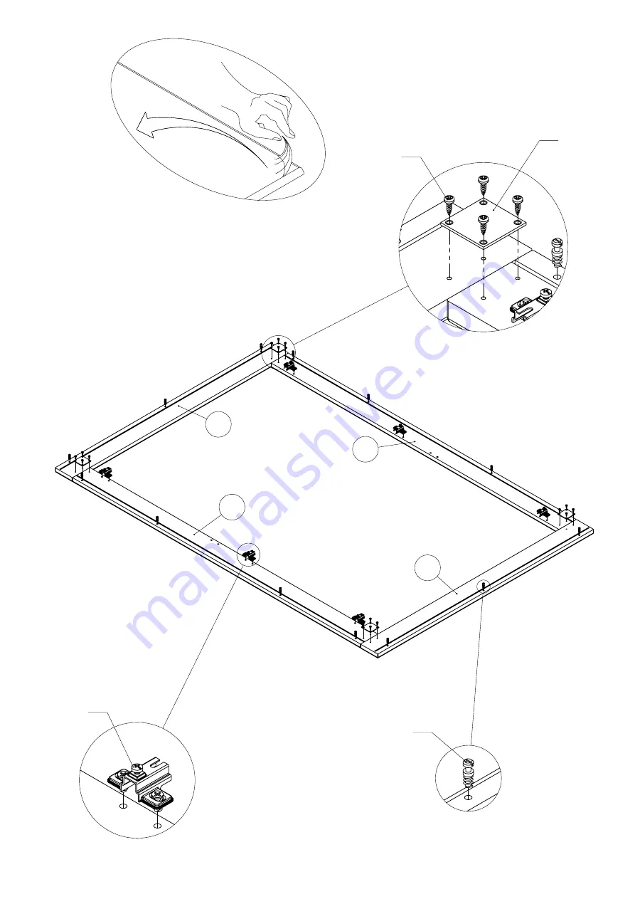 Forte SNWK521 Assembling Instruction Download Page 17