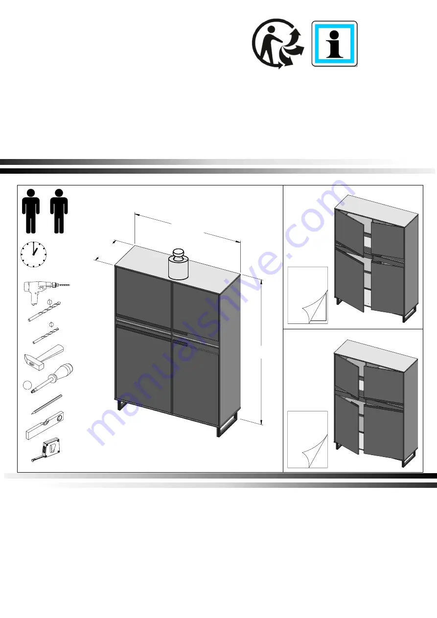 Forte Solletico SLCK621 Assembling Instruction Download Page 1