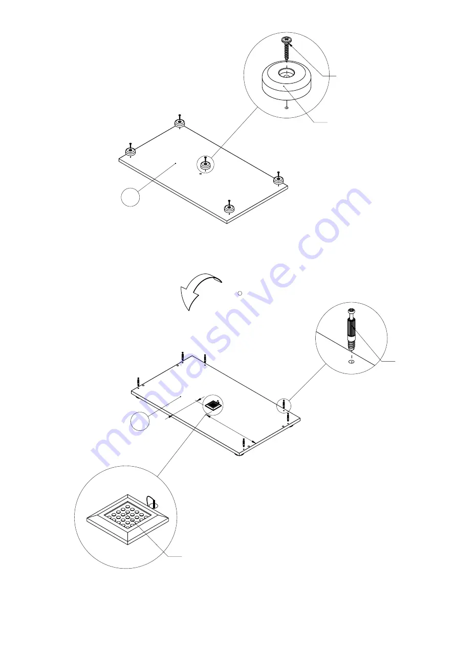 Forte SPHM01B-0001 Assembling Instruction Download Page 6