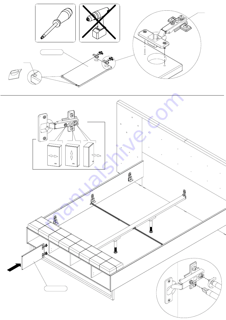 Forte SRCL1161B Assembling Instruction Download Page 25