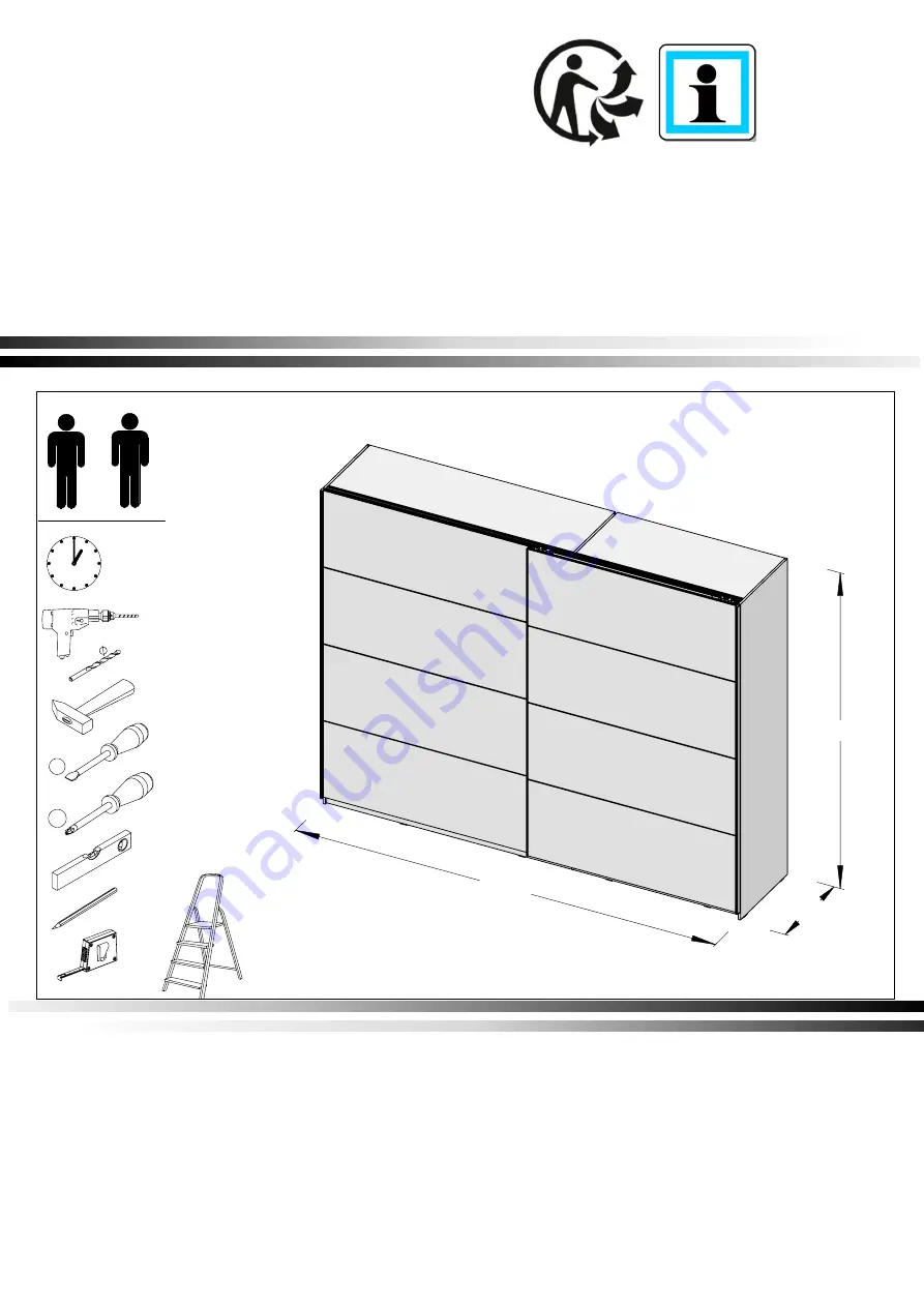 Forte STPS124E1 Assembling Instruction Download Page 1