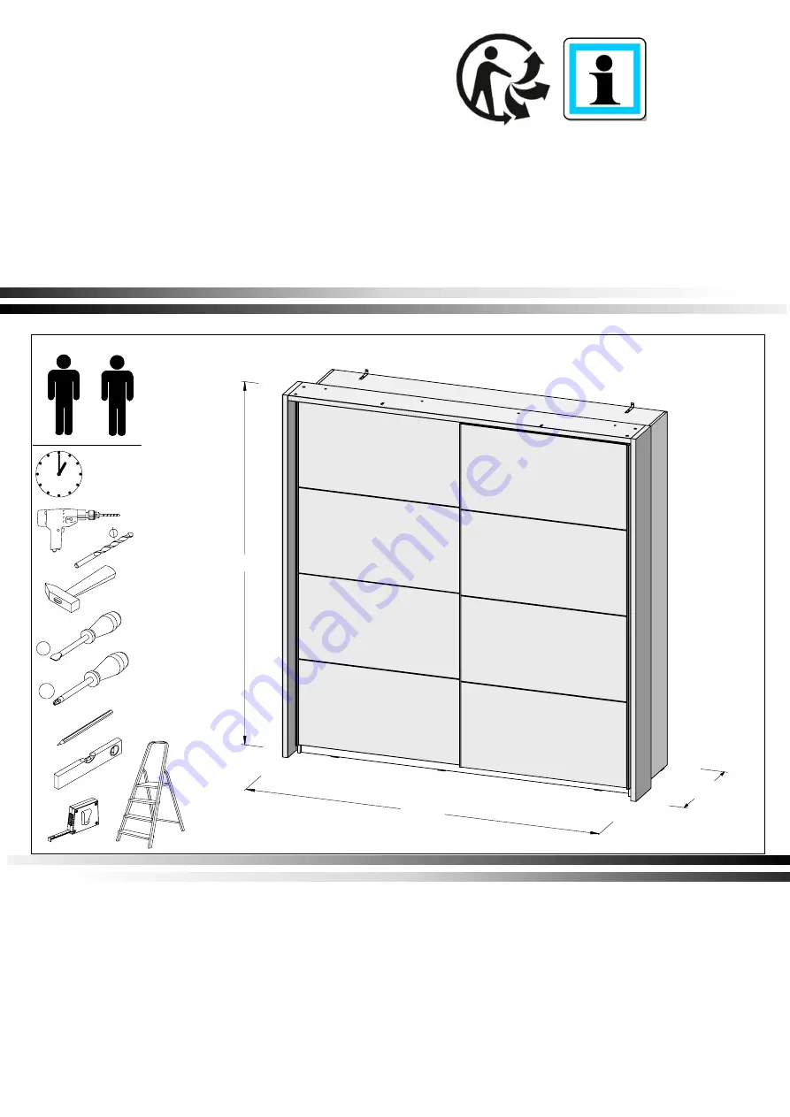 Forte STPS324E5 Assembling Instruction Download Page 1