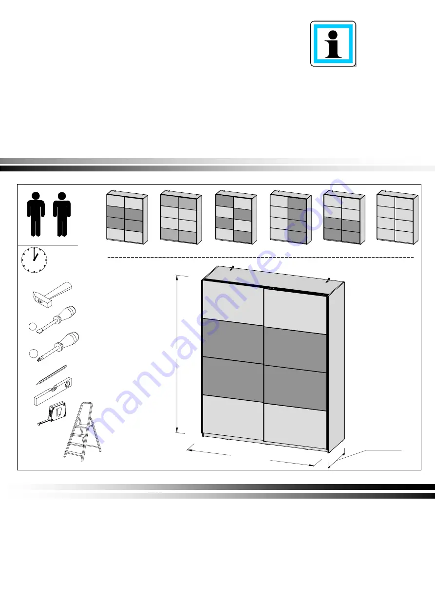 Forte STPS824E1 Assembling Instruction Download Page 1