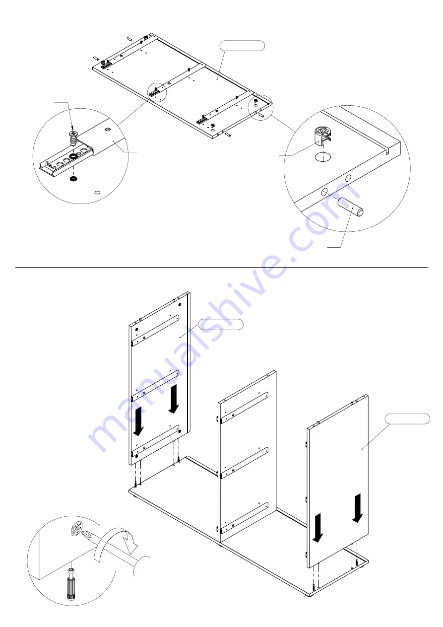 Forte STWK211 Assembling Instruction Download Page 13