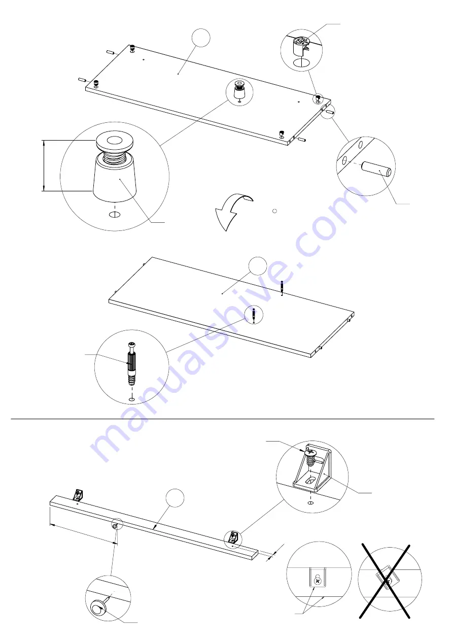 Forte STZV721LB Assembling Instruction Download Page 9