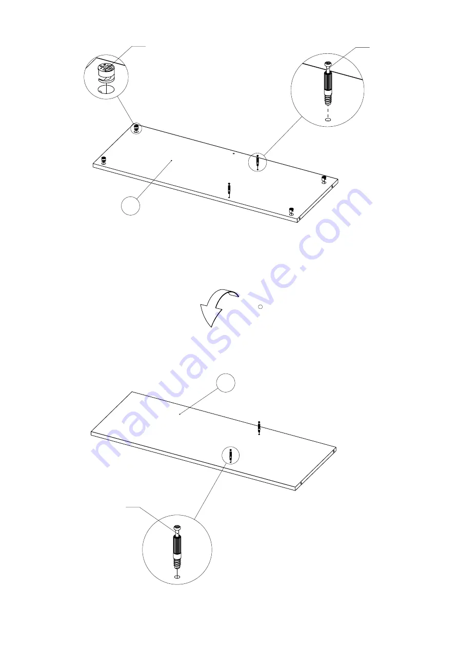 Forte STZV721LB Assembling Instruction Download Page 12