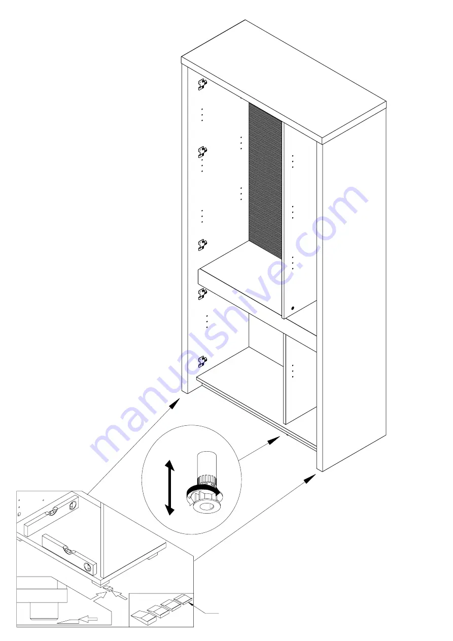 Forte STZV721LB Assembling Instruction Download Page 18