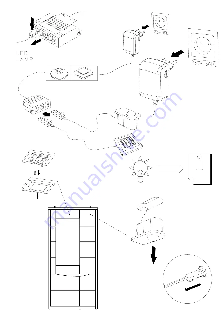 Forte STZV721LB Assembling Instruction Download Page 28