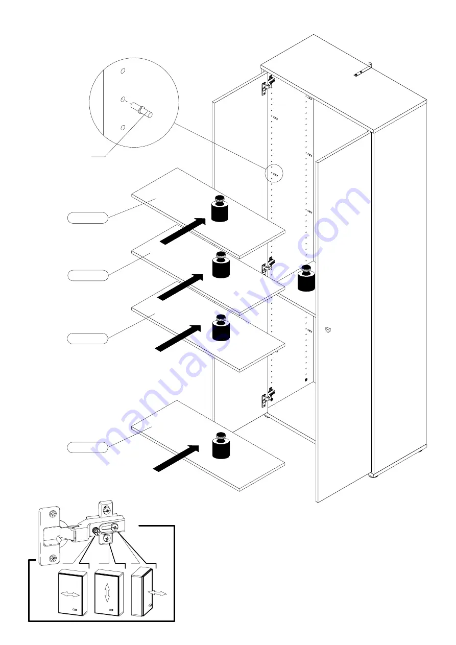 Forte Tempra T2KK821 Assembling Instruction Download Page 22