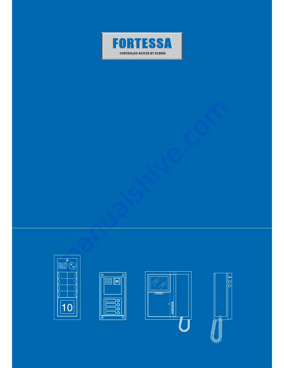 fortessa DIGI-2 Technical Manual Download Page 1