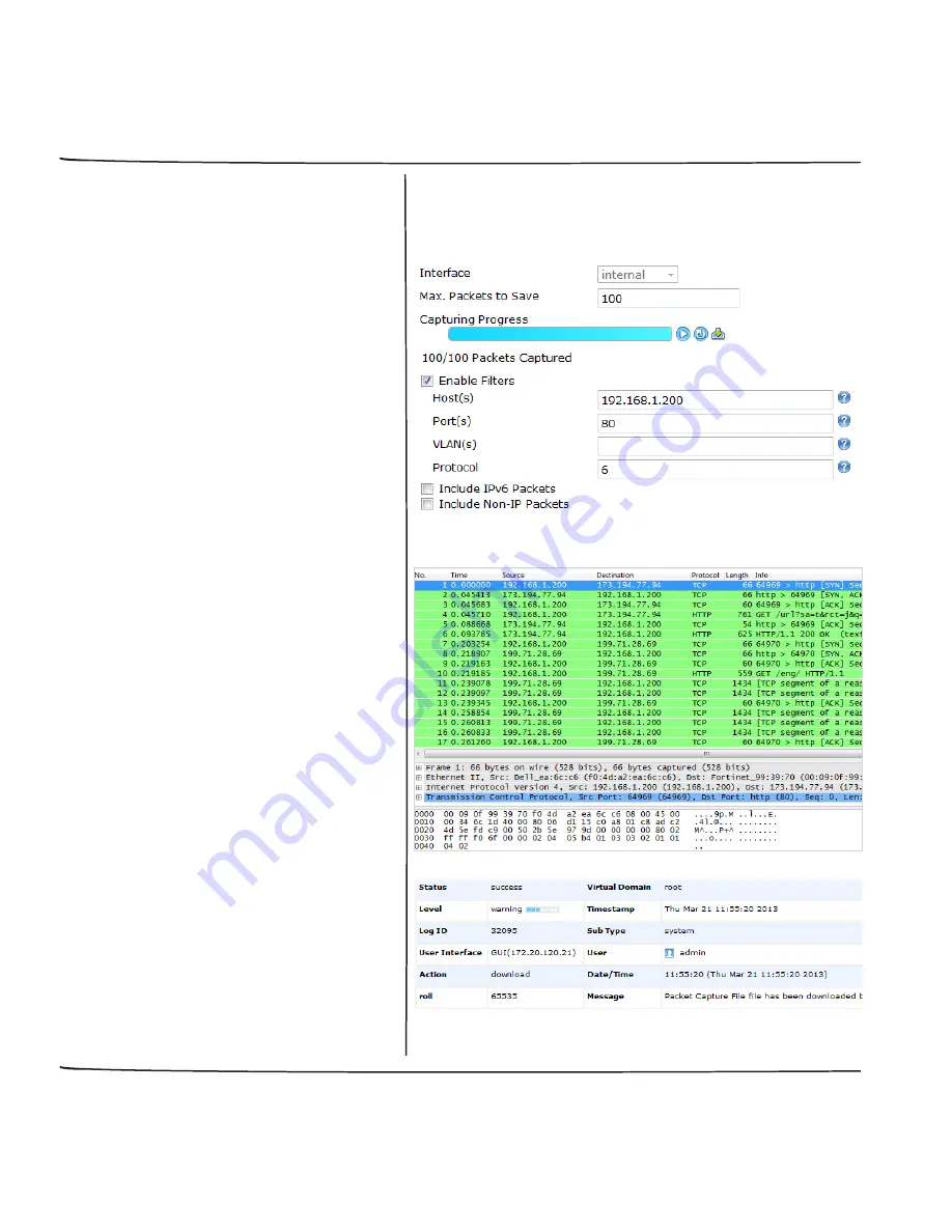 Fortinet FortiGate 1U Скачать руководство пользователя страница 68