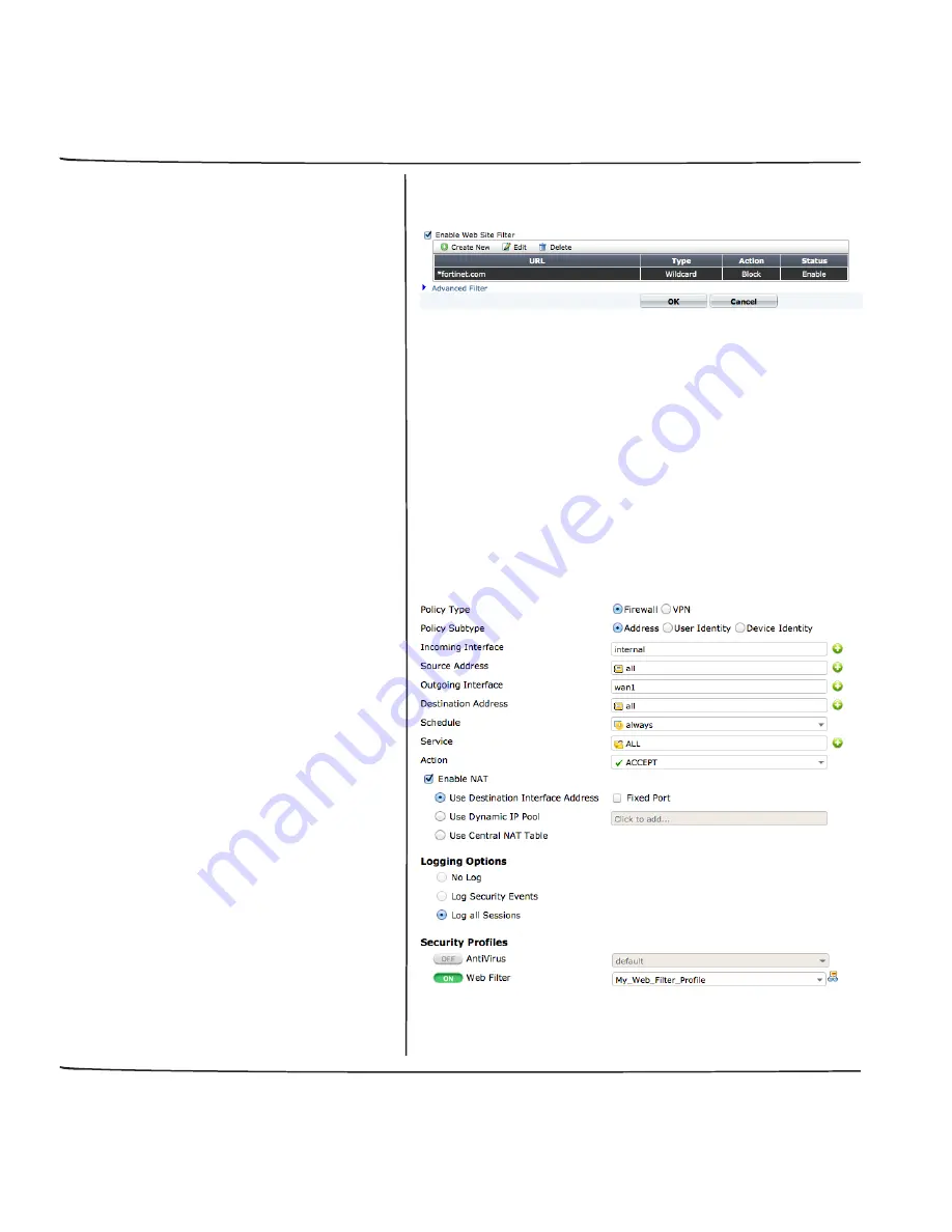 Fortinet FortiGate 1U Скачать руководство пользователя страница 142