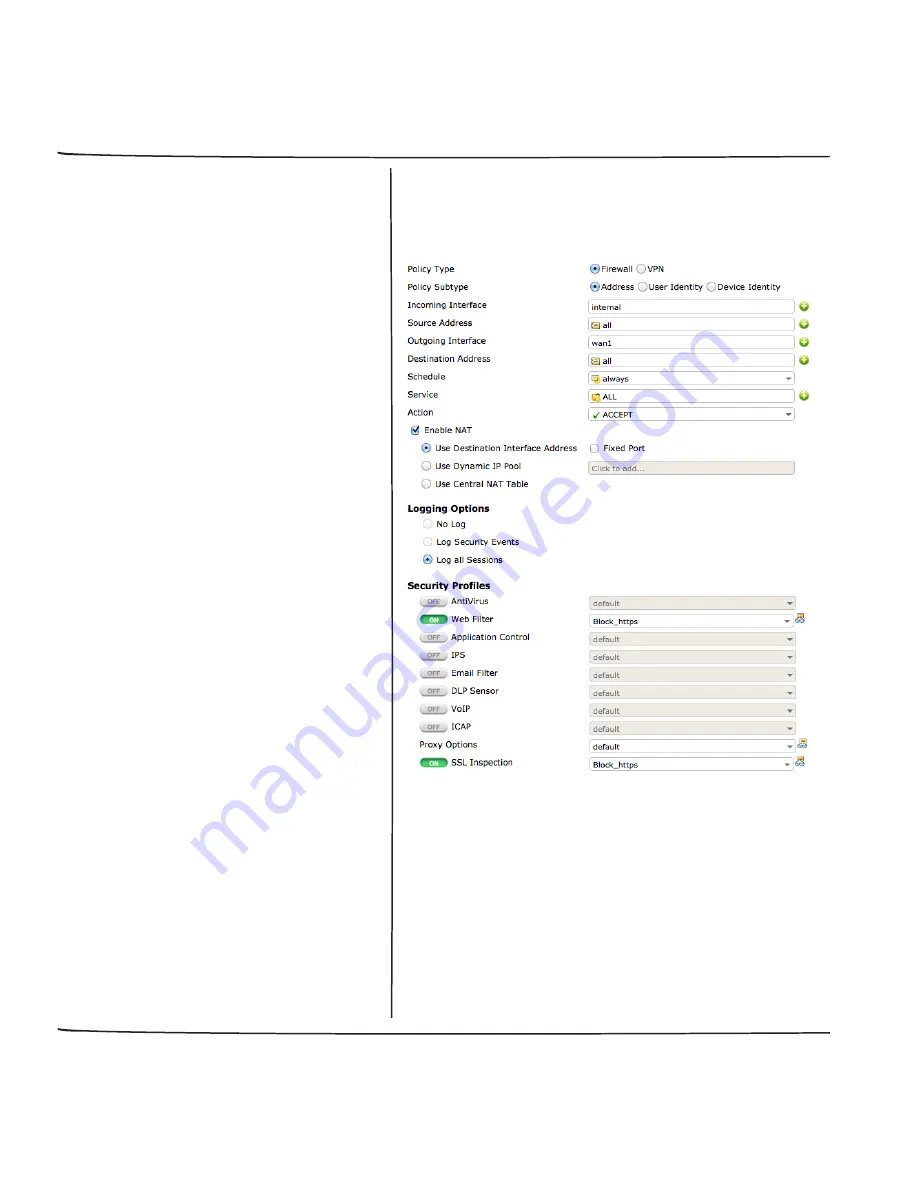 Fortinet FortiGate 1U Скачать руководство пользователя страница 148