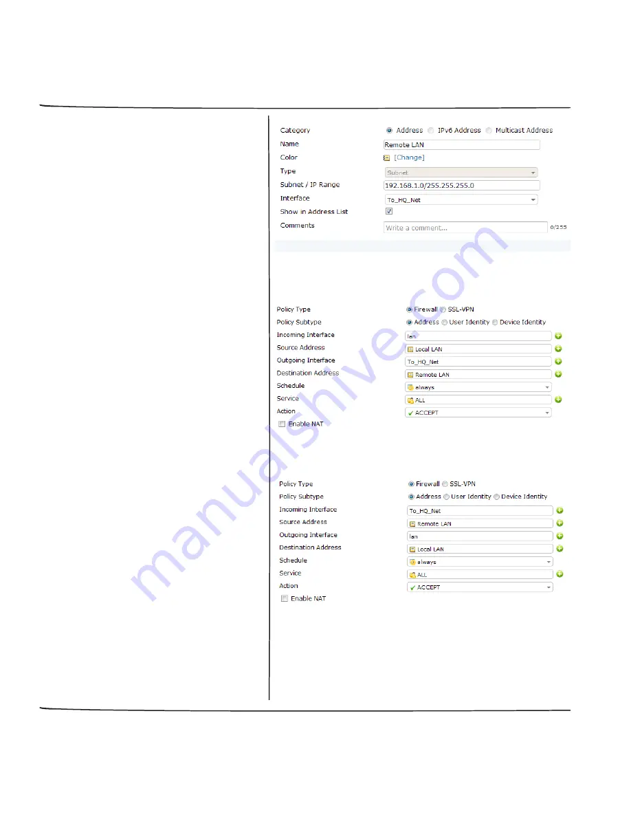 Fortinet FortiGate 1U Скачать руководство пользователя страница 206