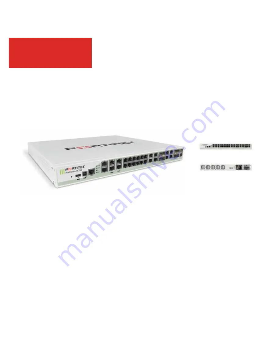 Fortinet FortiGate 1U Quick Start Manual Download Page 258