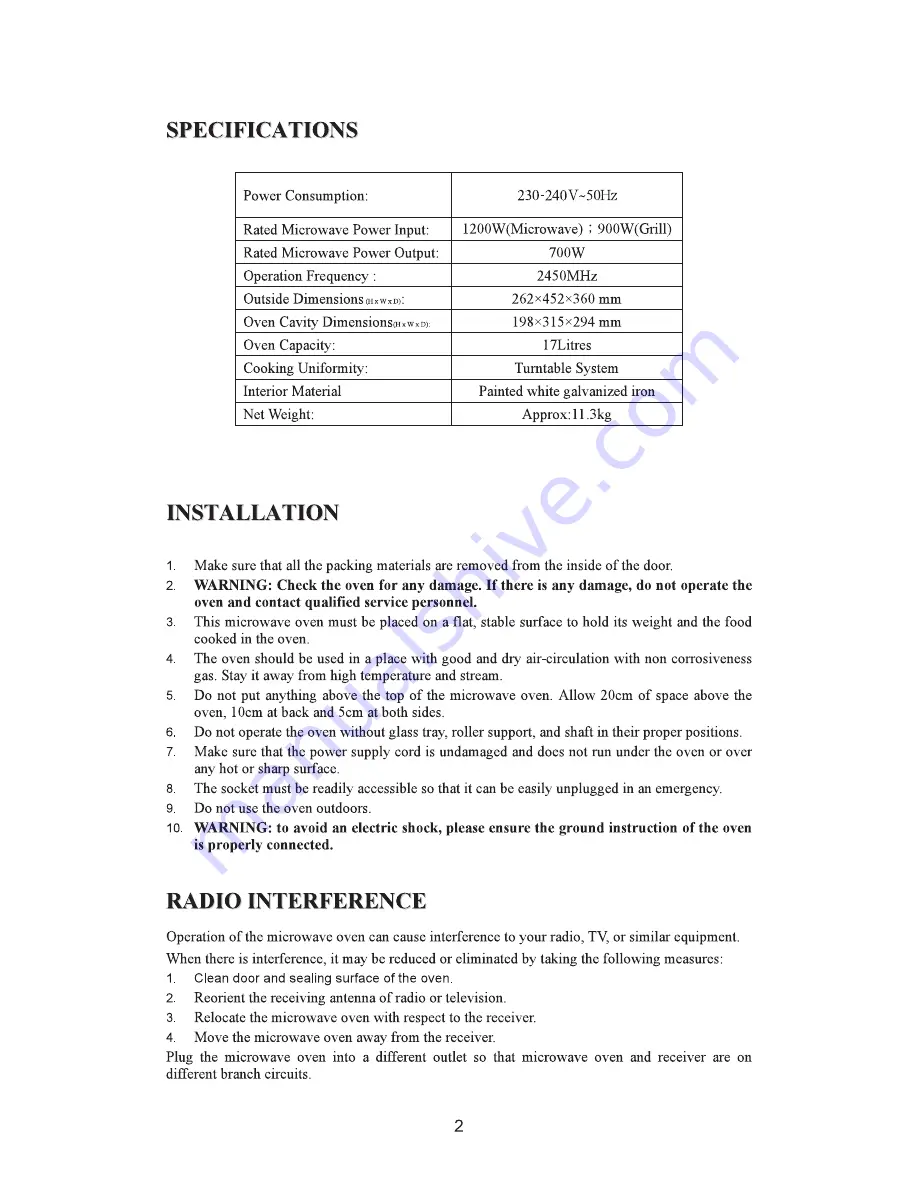 Fortress Technologies FMC17D9G User Manual Download Page 4