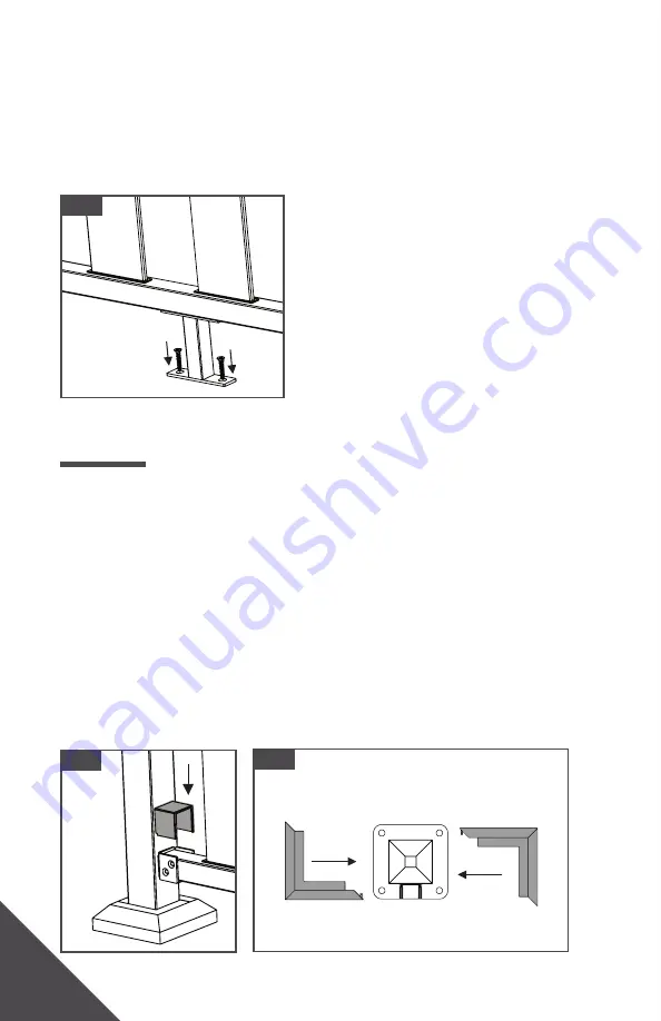 Fortress Technologies PURE VIEW GLASS BALUSTER FOR Fe26 STEEL Installation Instructions Manual Download Page 98