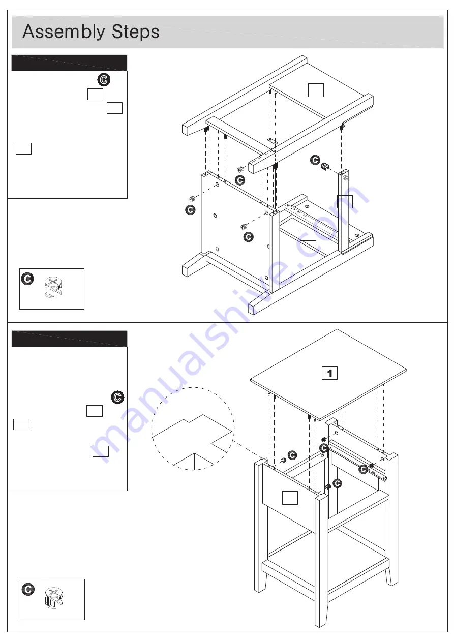 Forward Industries HM-ST006-001 Assembly Instructions Manual Download Page 9