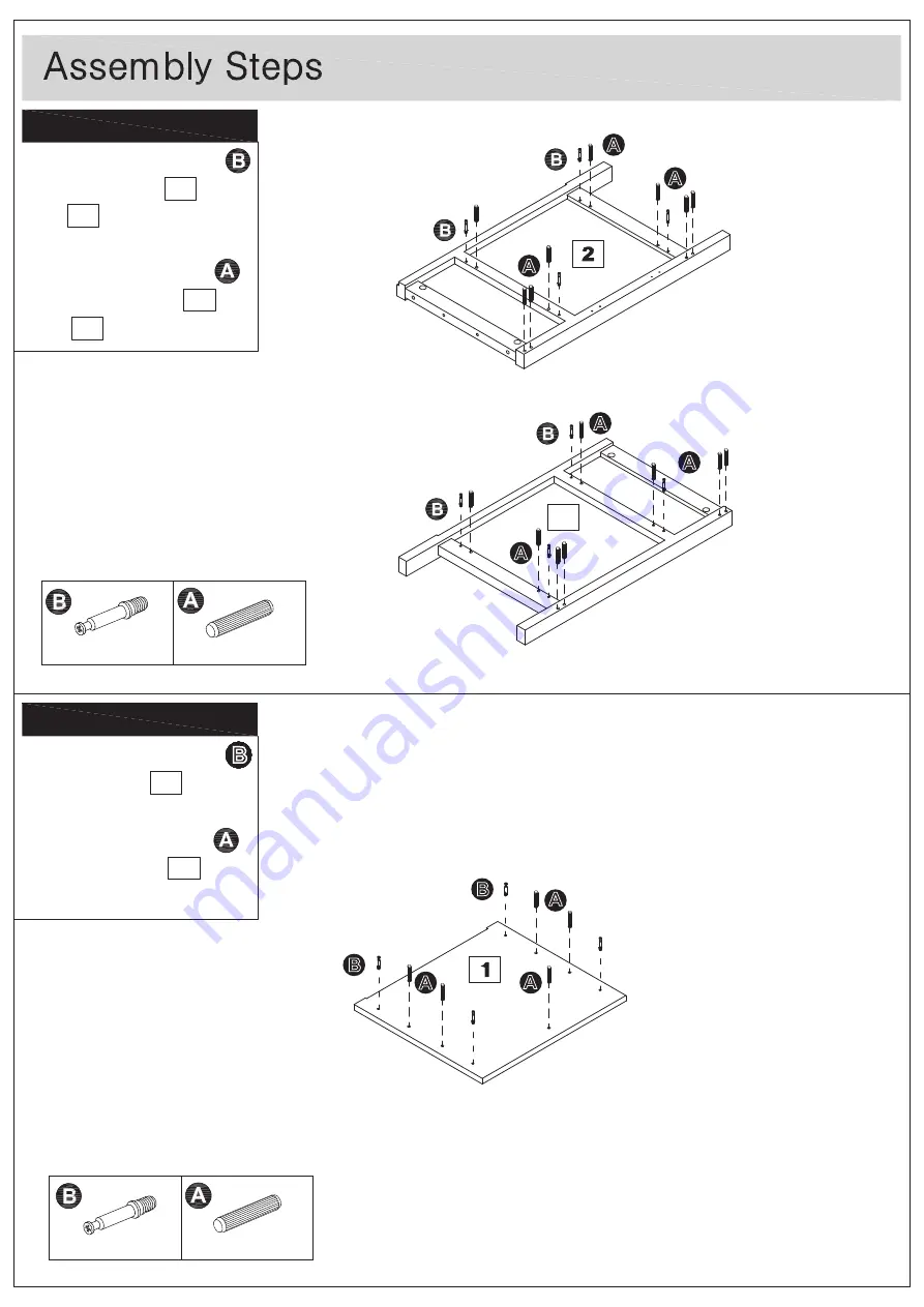 Forward Industries HM-ST008-001 Assembly Instructions Manual Download Page 7