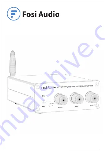 Fosi Audio BT20A User Manual Download Page 1