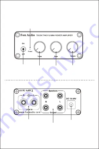 Fosi Audio TB10A User Manual Download Page 3