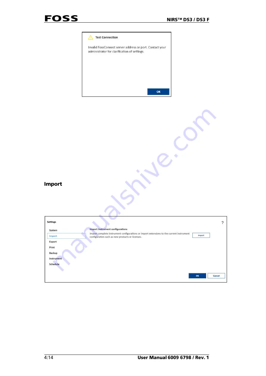 Foss NIRS DS3 User Manual Download Page 44