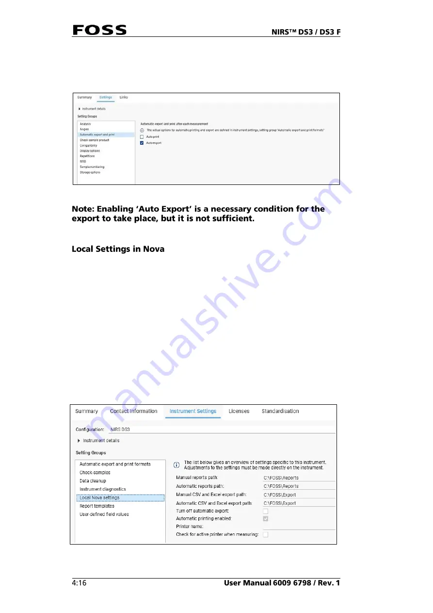 Foss NIRS DS3 User Manual Download Page 46