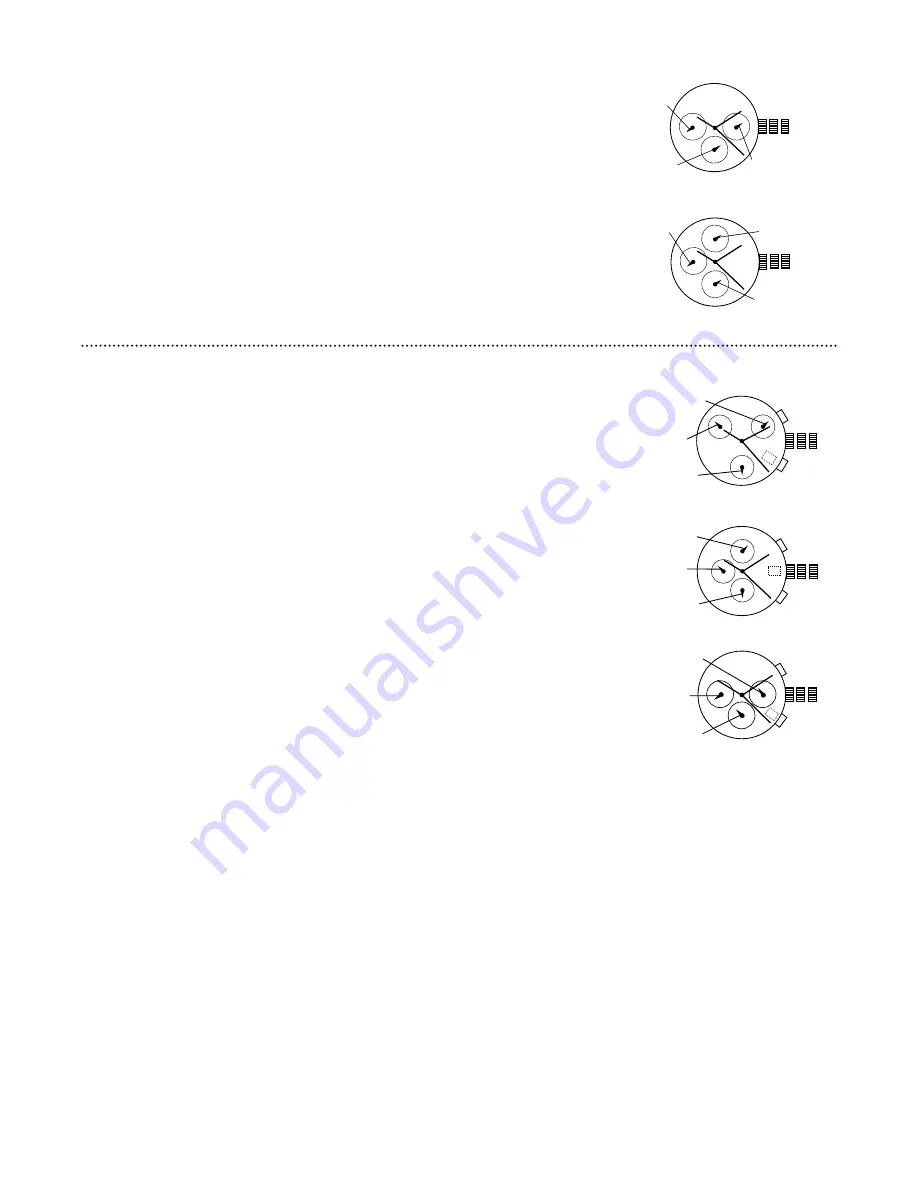 Fossil 3 Hand Day-Date VJ55A Скачать руководство пользователя страница 8