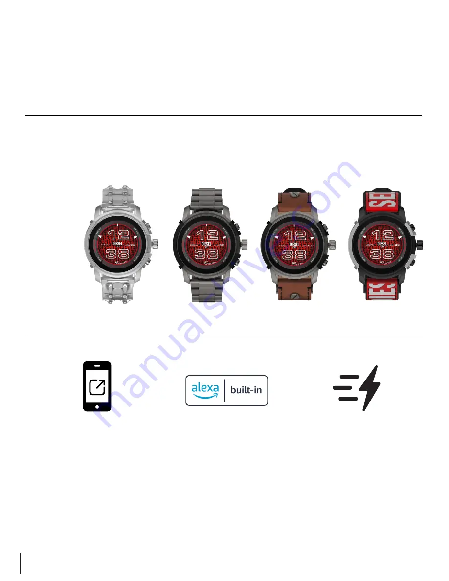 Fossil 8059038483875 Manual Download Page 2