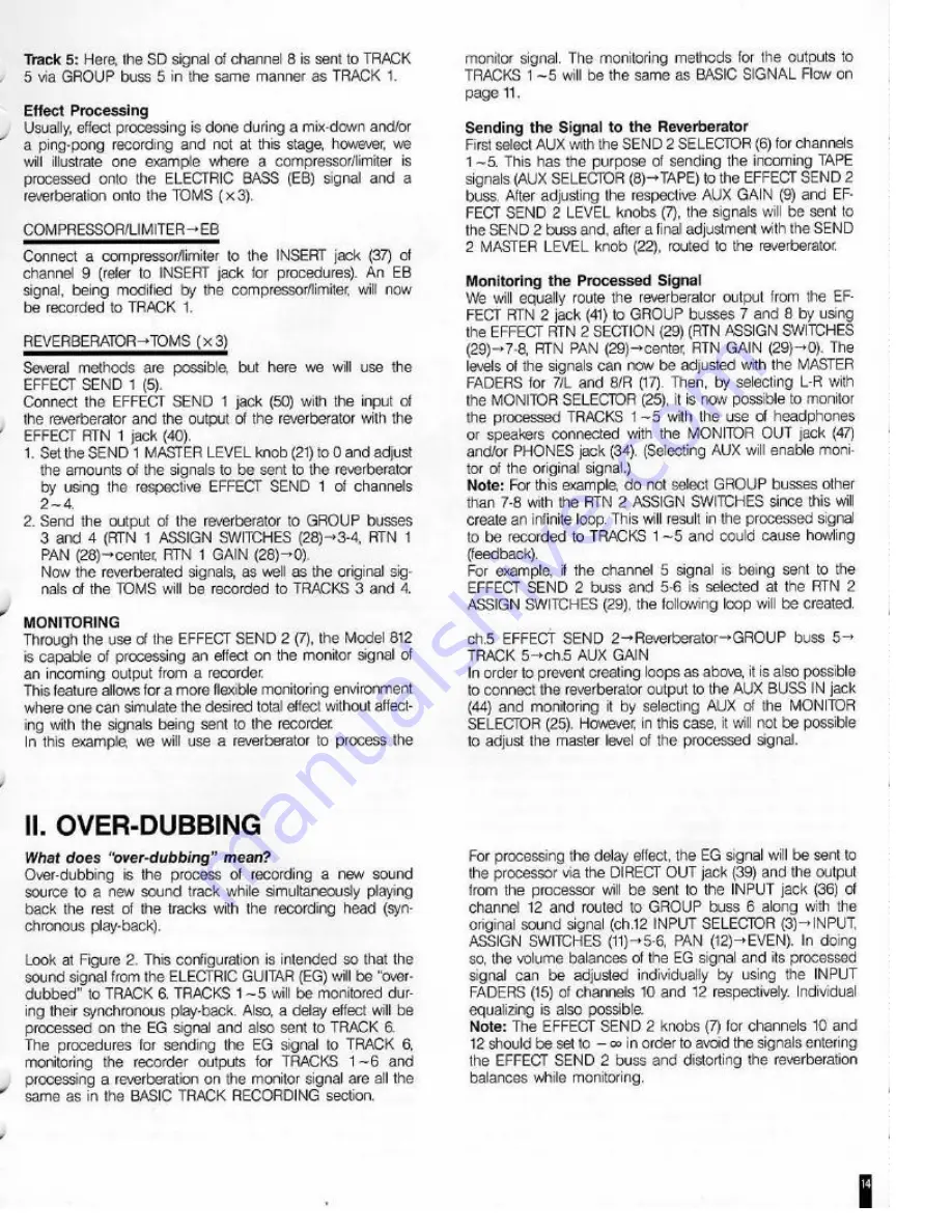 Fostex 812 Owner'S Manual Download Page 15