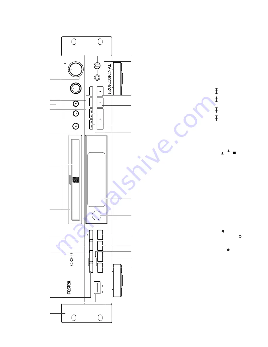 Fostex CR300 Service Manual Download Page 9