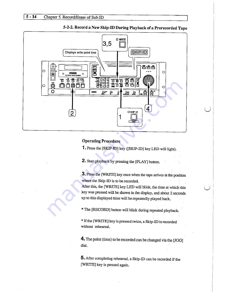 Fostex D-10 Owner'S Manual Download Page 126