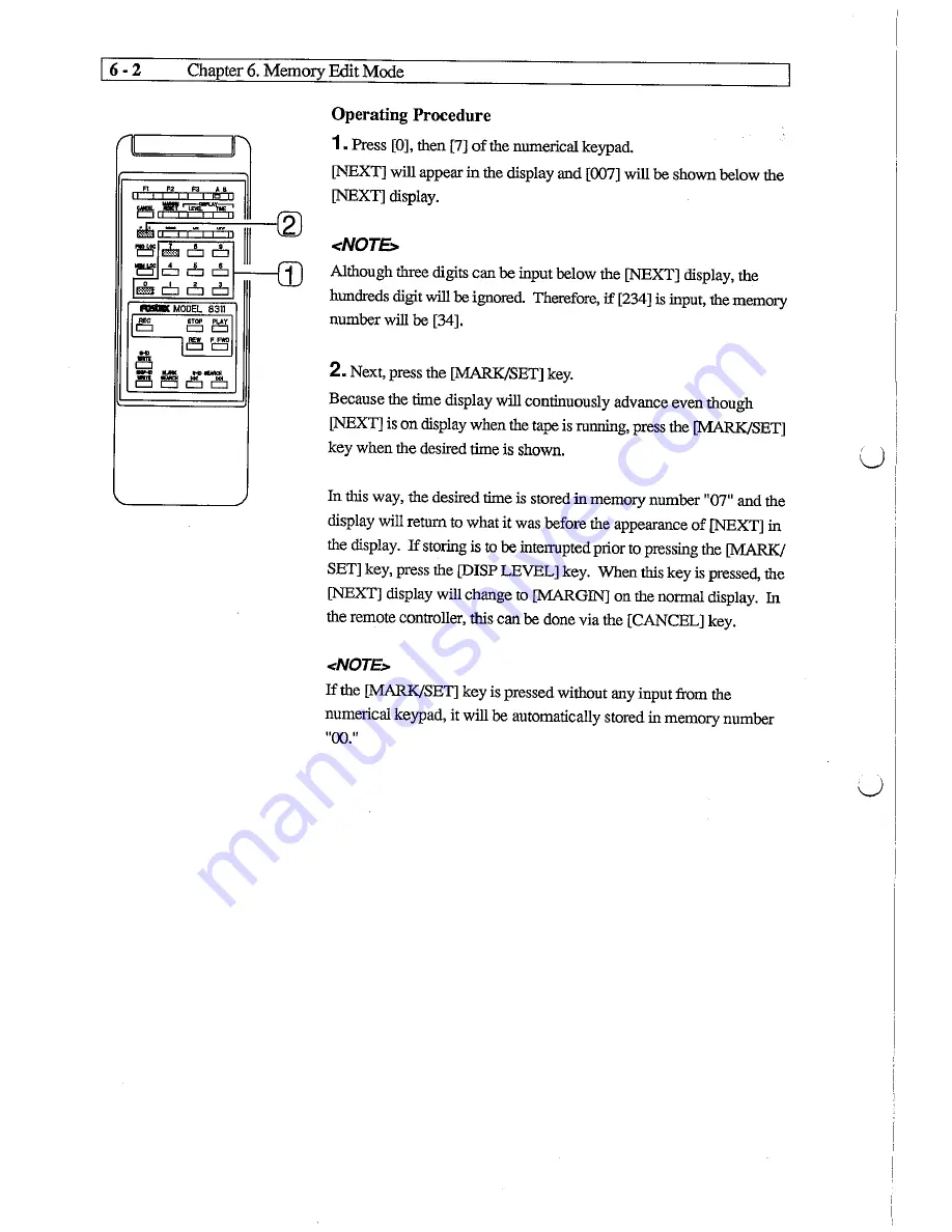 Fostex D-10 Owner'S Manual Download Page 134