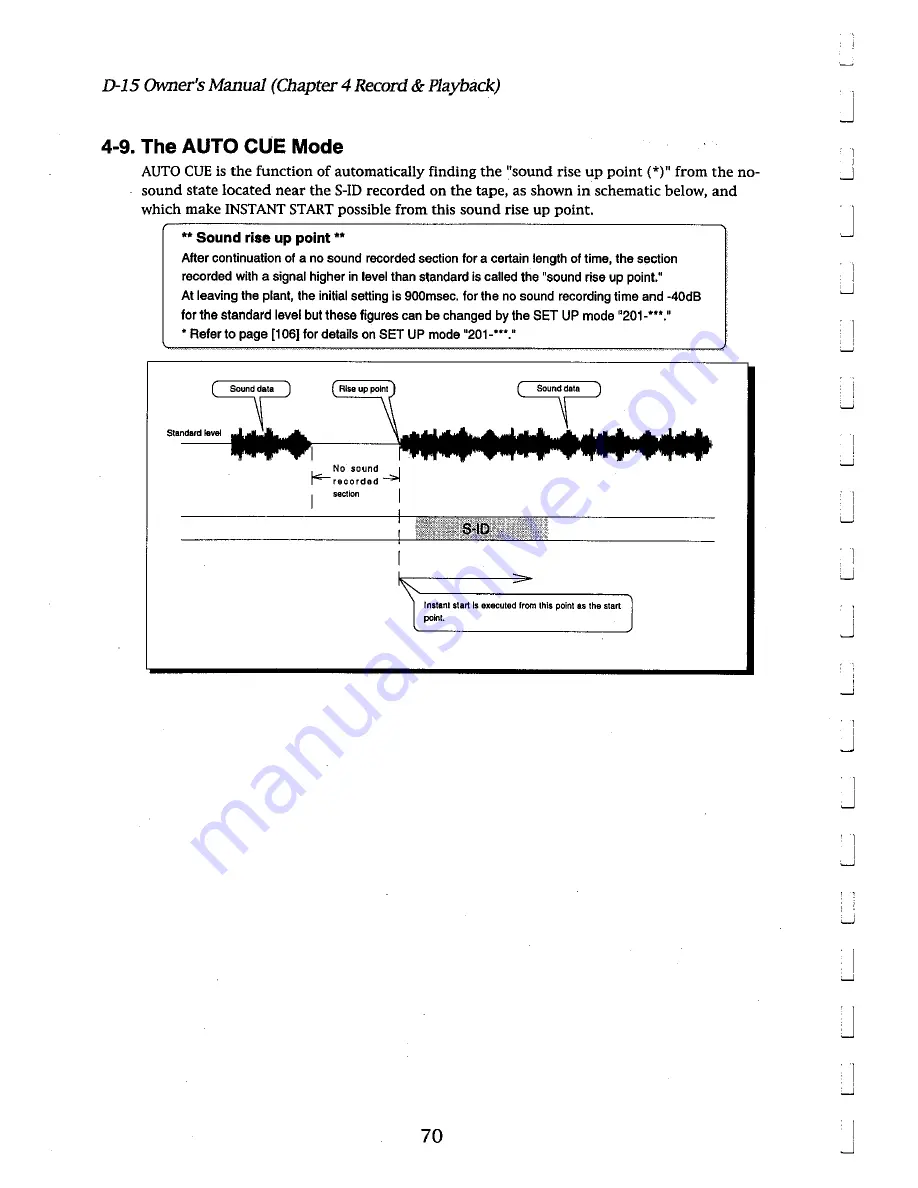 Fostex D-15 Owner'S Manual Download Page 70