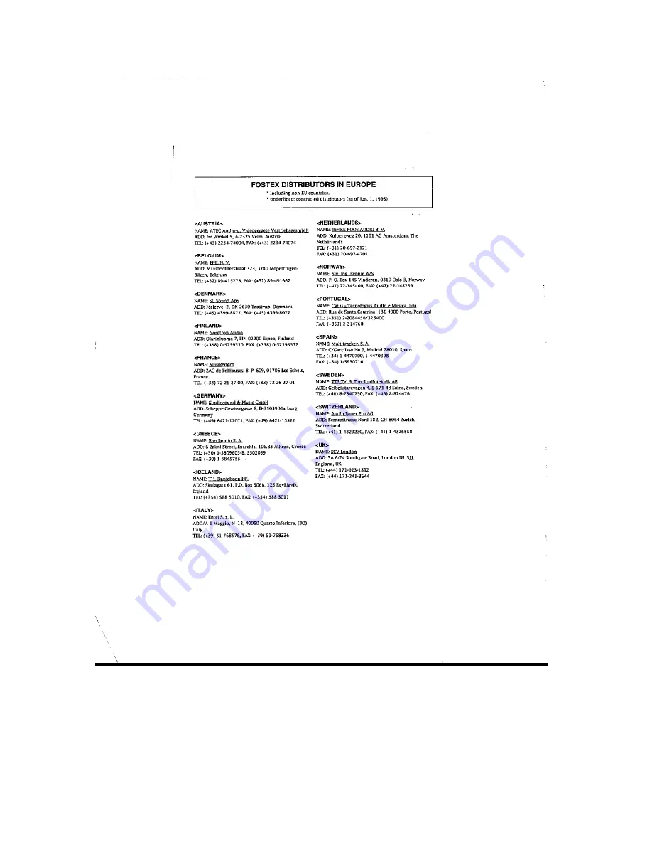 Fostex D-90 Owner'S Manual Download Page 163