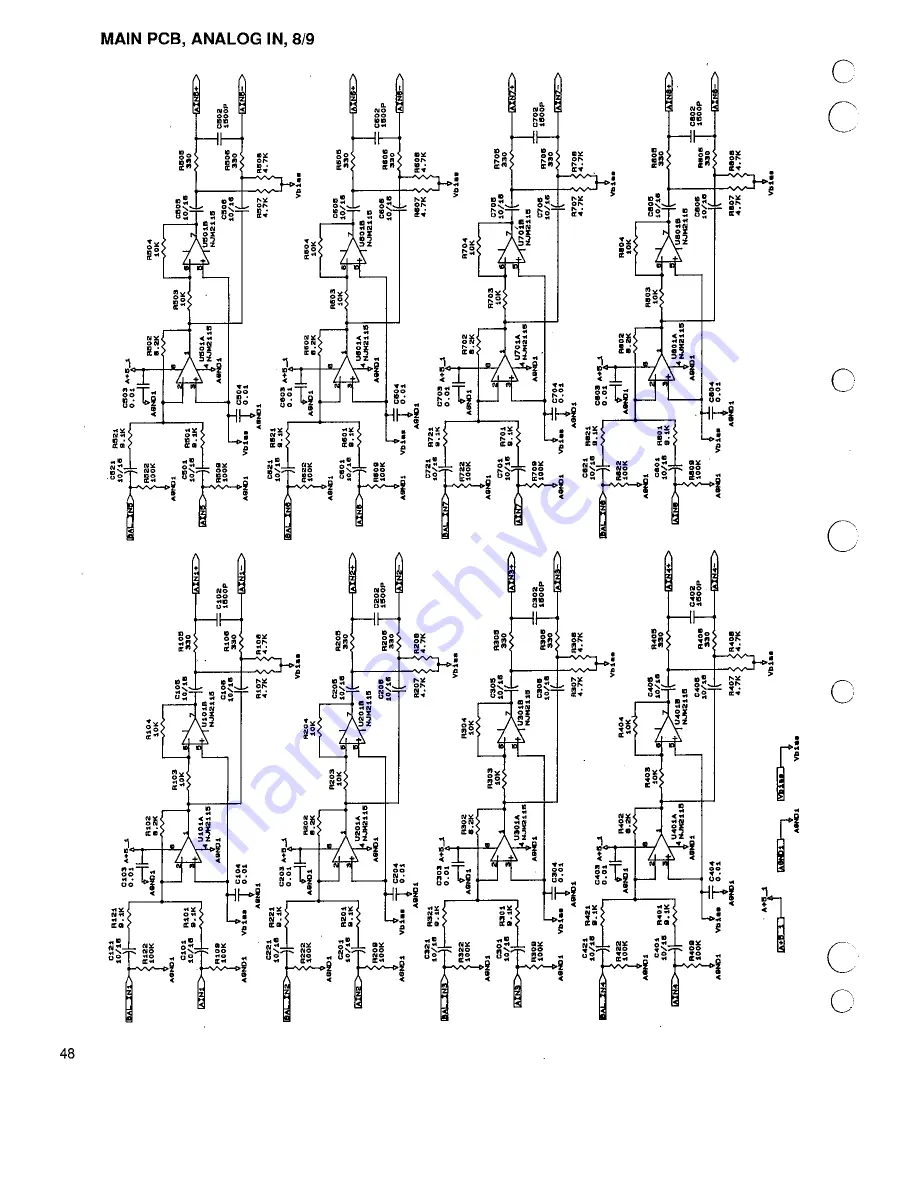 Fostex D-90 Service Manual Download Page 48