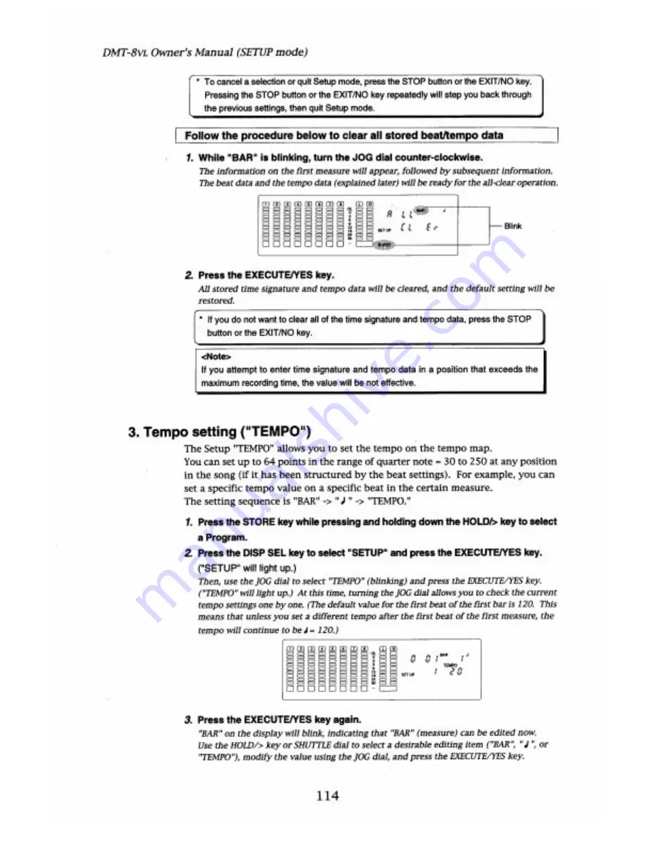 Fostex DMT-8VL Owner'S Manual Download Page 114